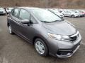 Modern Steel Metallic 2020 Honda Fit LX Exterior