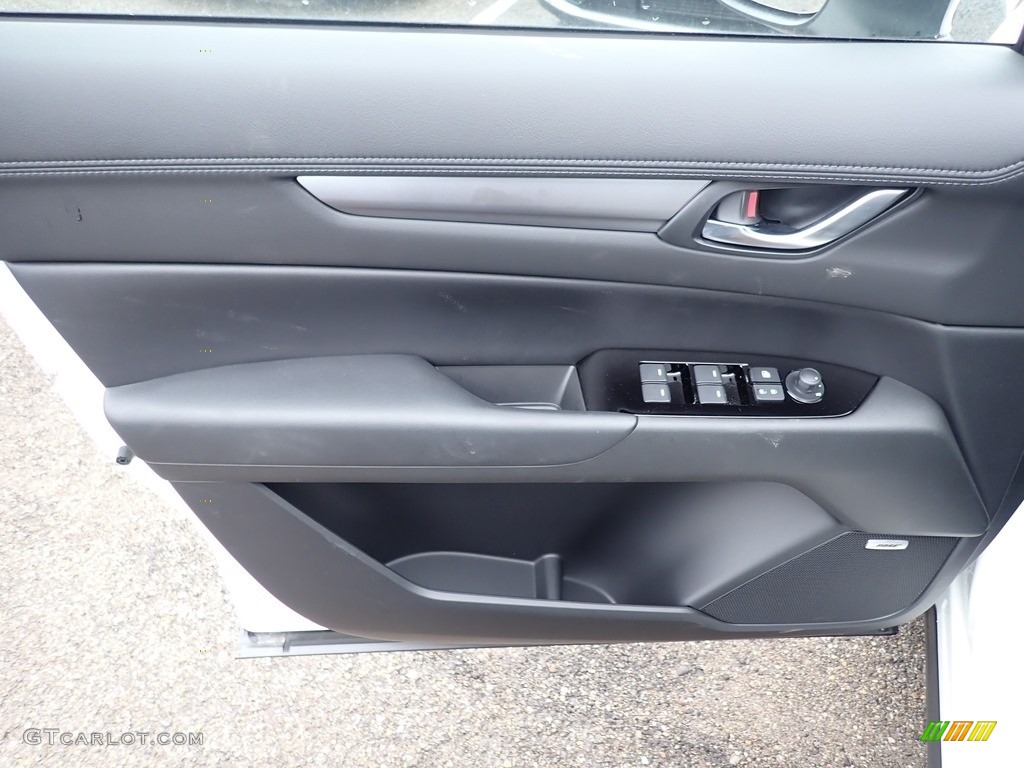 2020 Mazda CX-5 Touring AWD Black Door Panel Photo #137377963