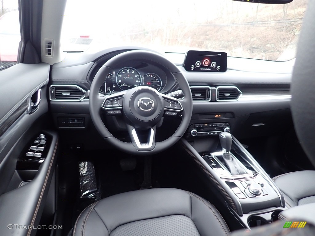2020 Mazda CX-5 Grand Touring AWD Black Dashboard Photo #137378215