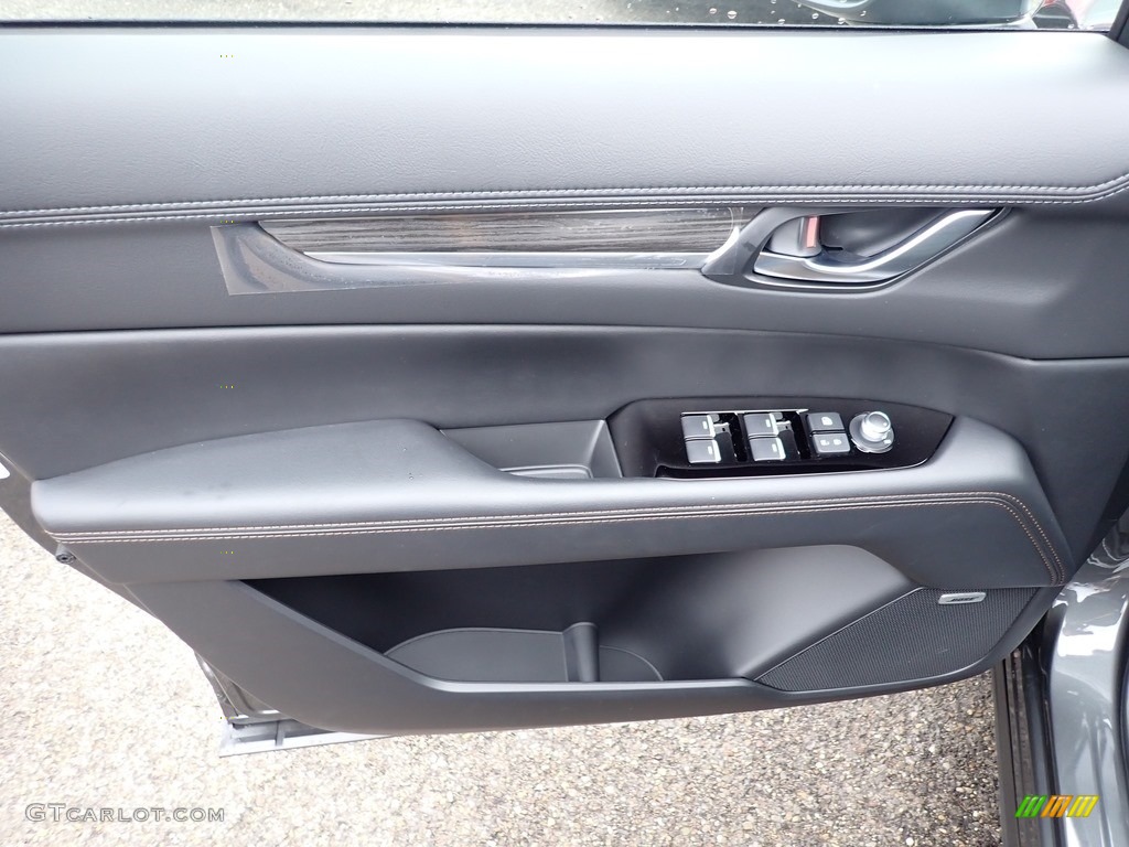 2020 Mazda CX-5 Grand Touring AWD Black Door Panel Photo #137378245