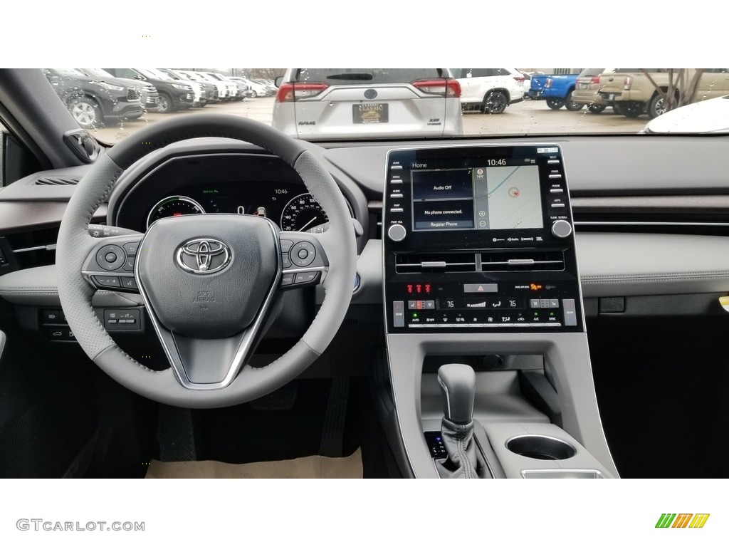 2020 Toyota Avalon Hybrid Limited Gray Dashboard Photo #137378959
