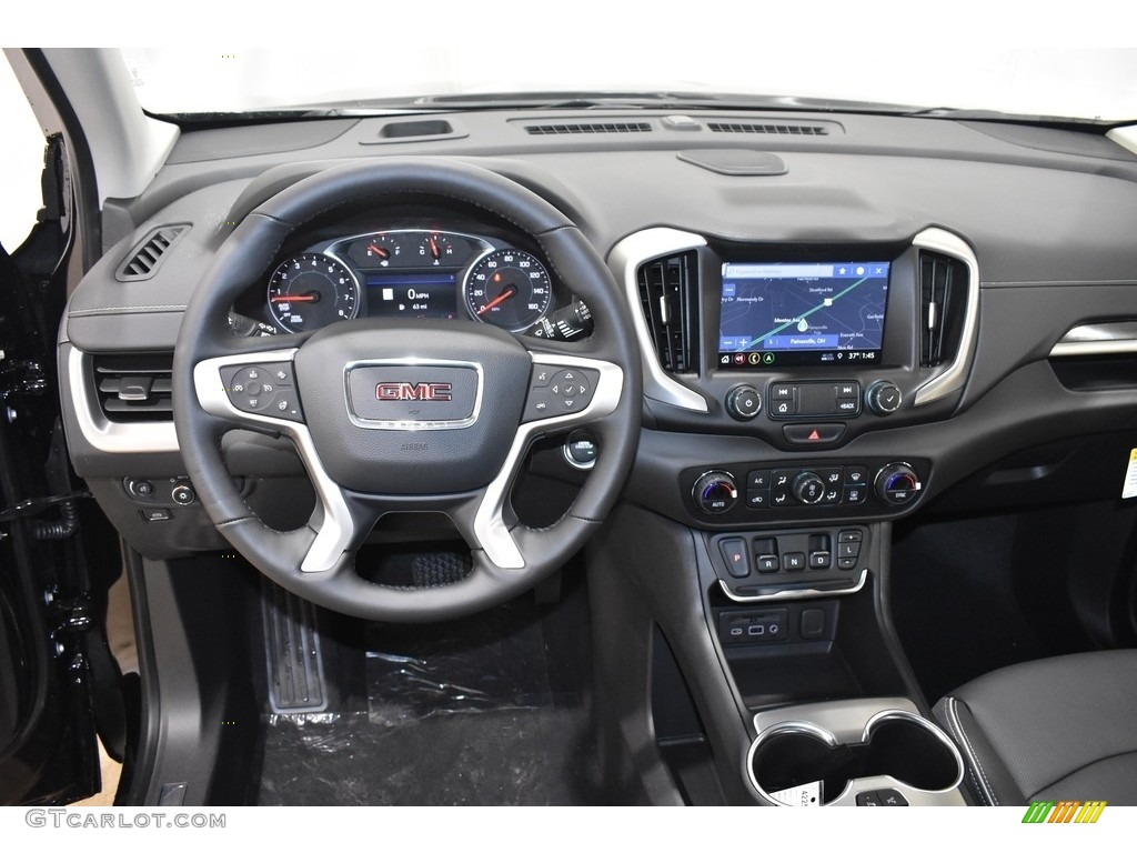 2020 GMC Terrain Denali AWD Jet Black Dashboard Photo #137381647