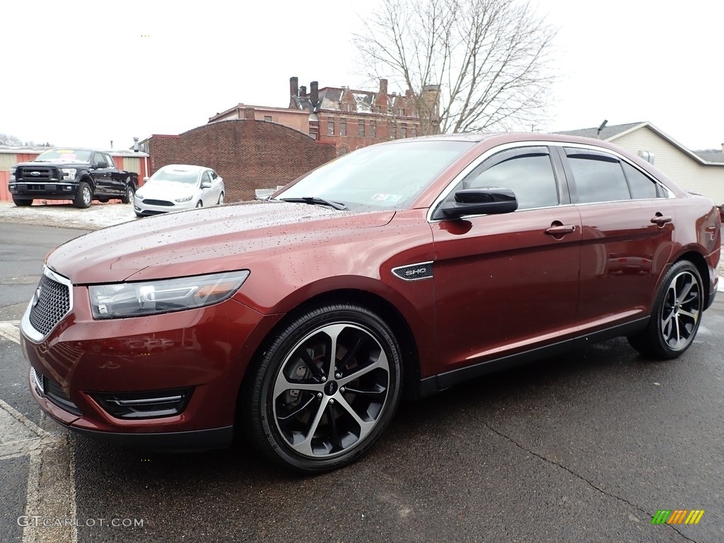 Bronze Fire Metallic 2015 Ford Taurus SHO AWD Exterior Photo #137382148