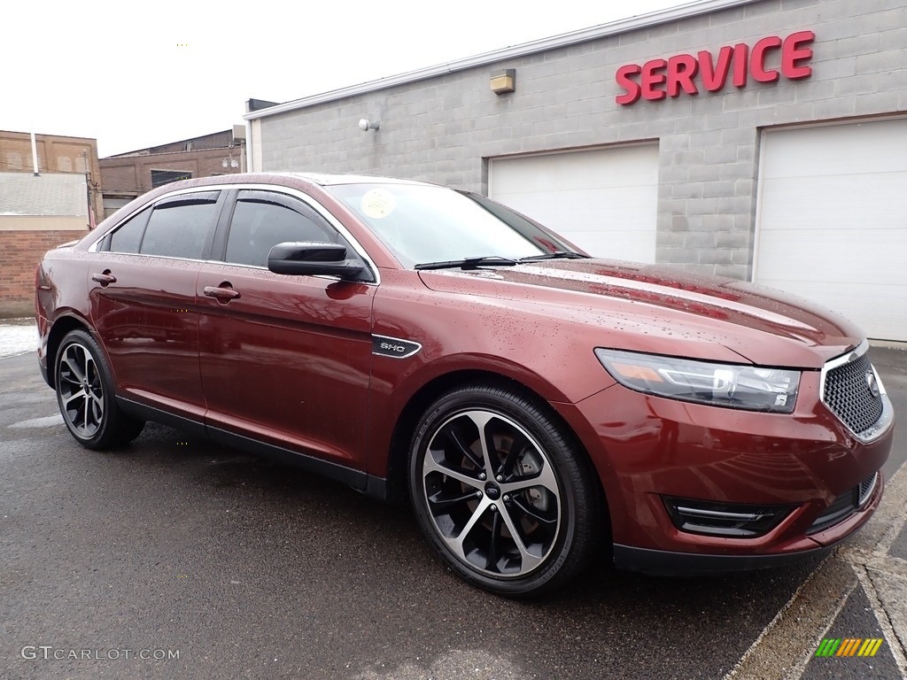 2015 Taurus SHO AWD - Bronze Fire Metallic / SHO Charcoal Black photo #9