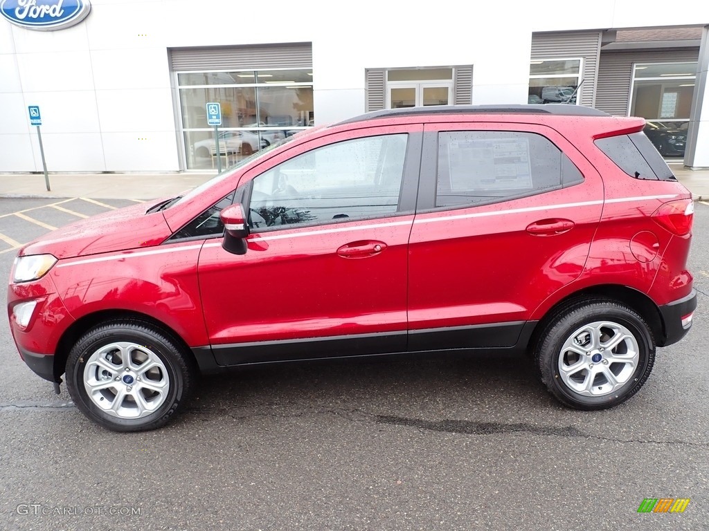 Ruby Red Metallic 2020 Ford EcoSport SE 4WD Exterior Photo #137383222