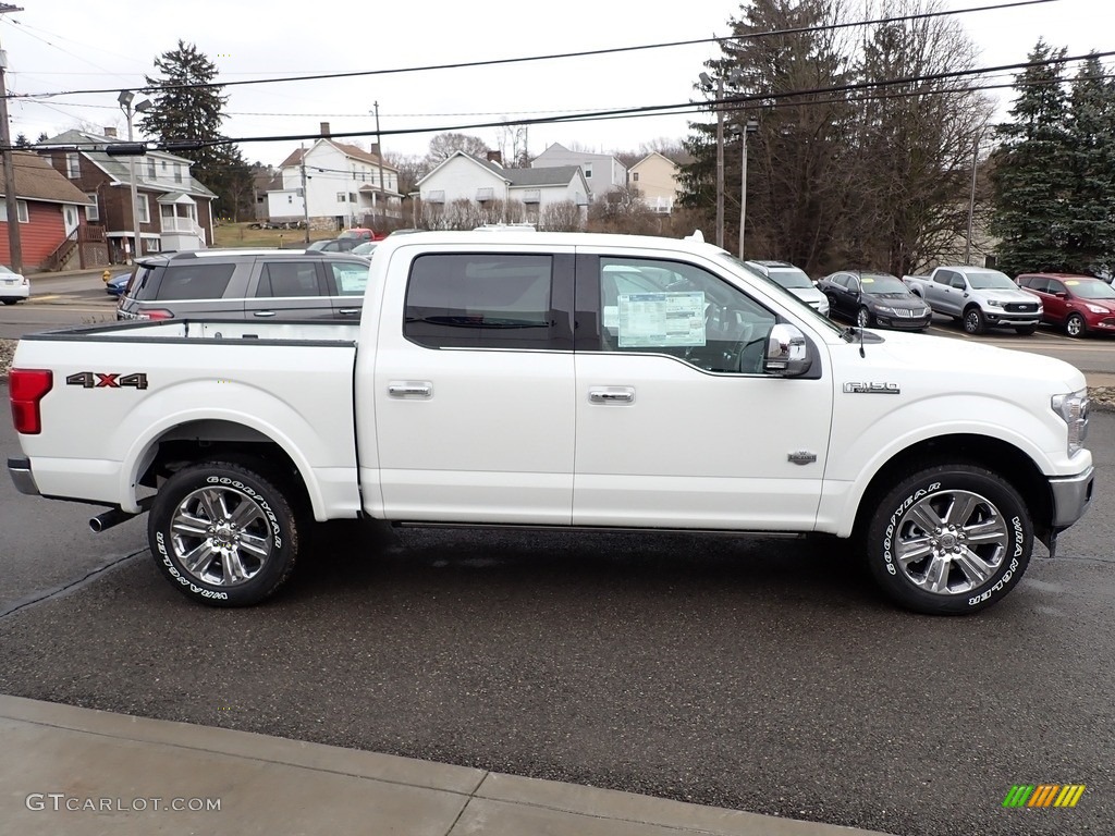 Star White 2020 Ford F150 King Ranch SuperCrew 4x4 Exterior Photo #137383840