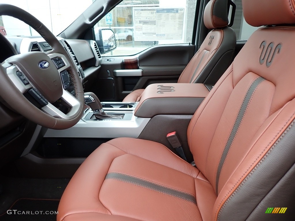 King Ranch Kingsville/Java Interior 2020 Ford F150 King Ranch SuperCrew 4x4 Photo #137383915