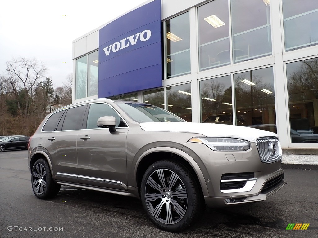 2020 XC90 T6 AWD Inscription - Pebble Gray Metallic / Charcoal photo #1