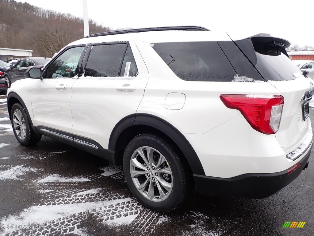 2020 Explorer XLT 4WD - Oxford White / Ebony photo #5