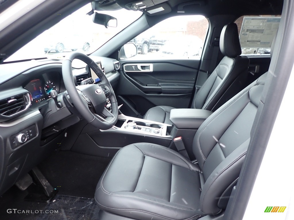 2020 Explorer XLT 4WD - Oxford White / Ebony photo #11