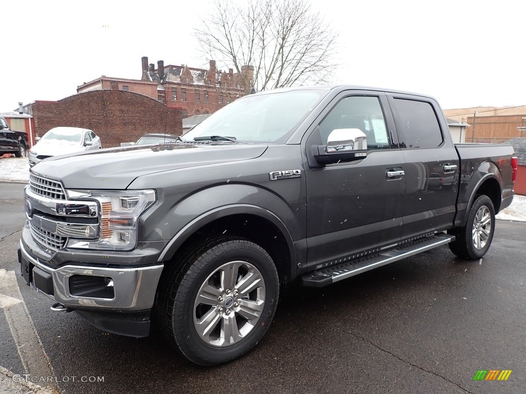 2020 F150 Lariat SuperCrew 4x4 - Magnetic / Black photo #6