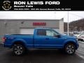 2020 Velocity Blue Ford F150 STX SuperCrew 4x4  photo #1