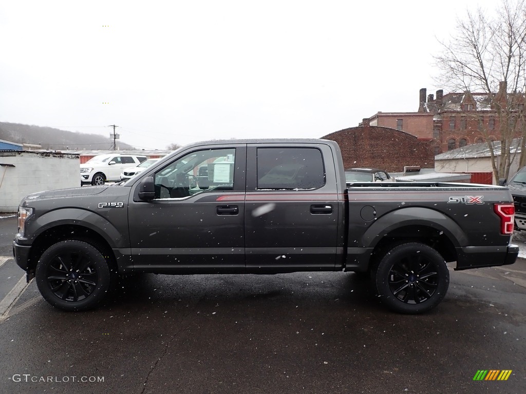 2020 F150 STX SuperCrew 4x4 - Magnetic / Black photo #5