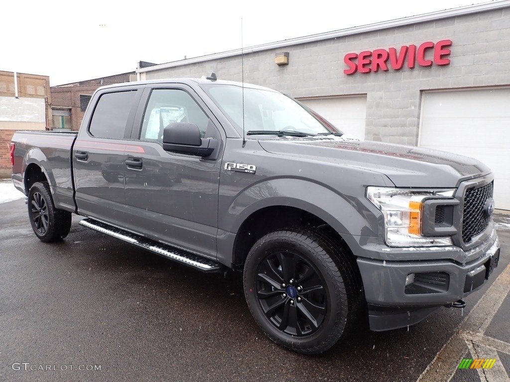 2020 F150 STX SuperCrew 4x4 - Lead Foot / Black photo #8