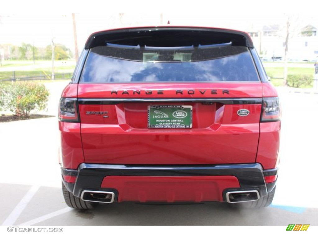 2020 Range Rover Sport HSE - Firenze Red Metallic / Ebony/Ebony photo #7