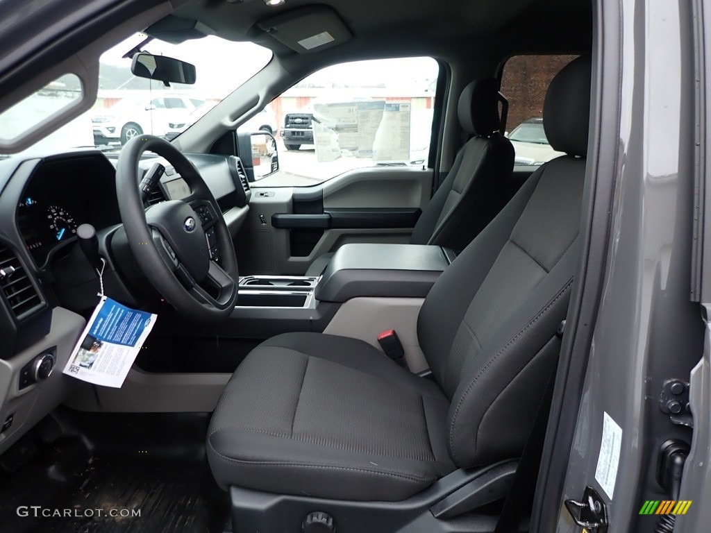 Black Interior 2020 Ford F150 STX SuperCrew 4x4 Photo #137386837