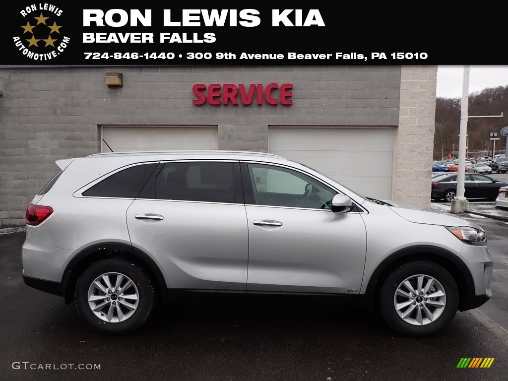 2020 Sorento LX AWD - Sparkling Silver / Black photo #1
