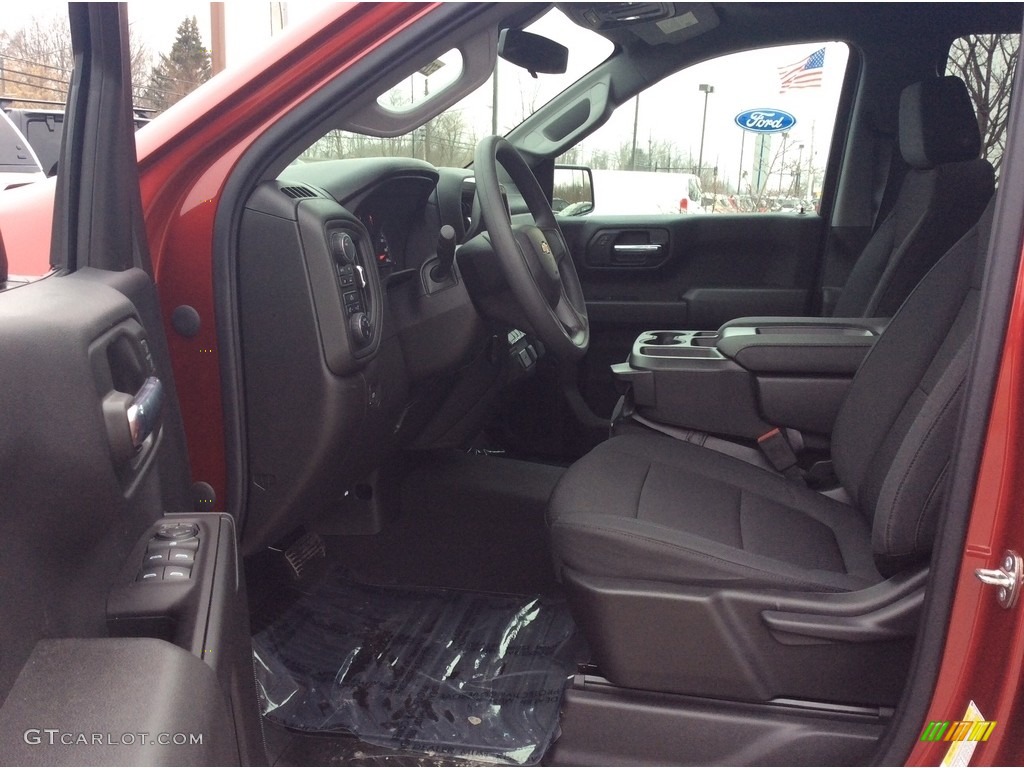 2020 Silverado 1500 Custom Double Cab 4x4 - Cajun Red Tintcoat / Jet Black photo #12