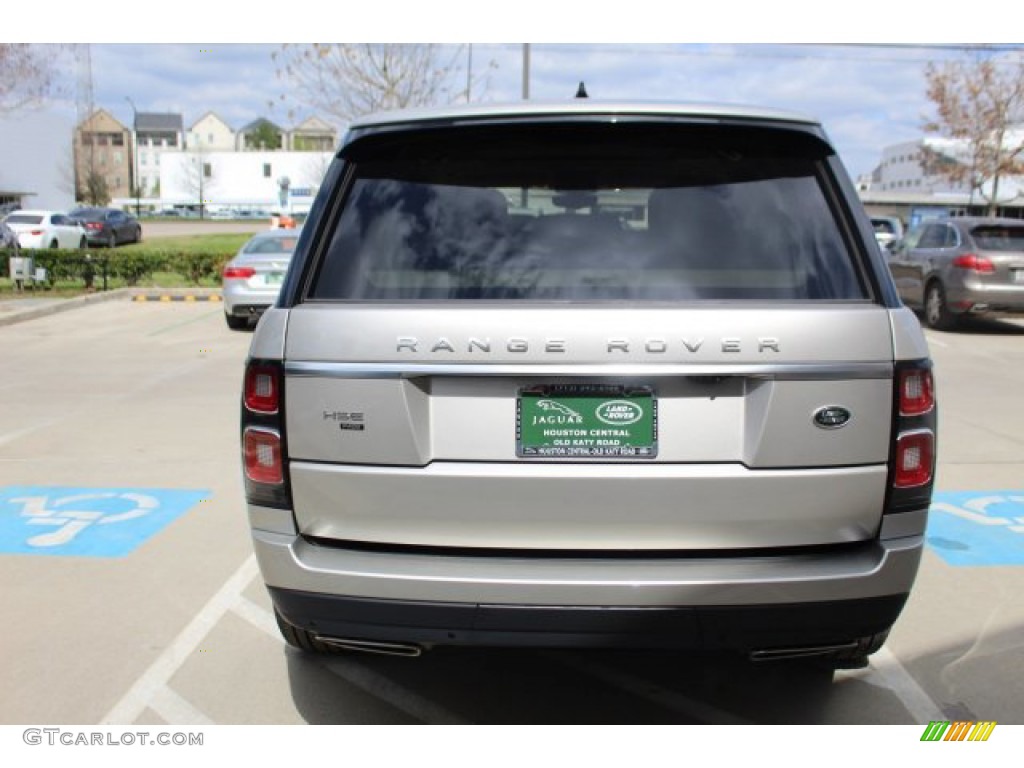 2020 Range Rover HSE - Aruba Metallic / Almond/Espresso photo #7