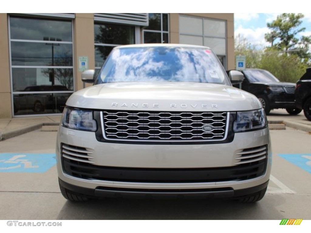 2020 Range Rover HSE - Aruba Metallic / Almond/Espresso photo #8