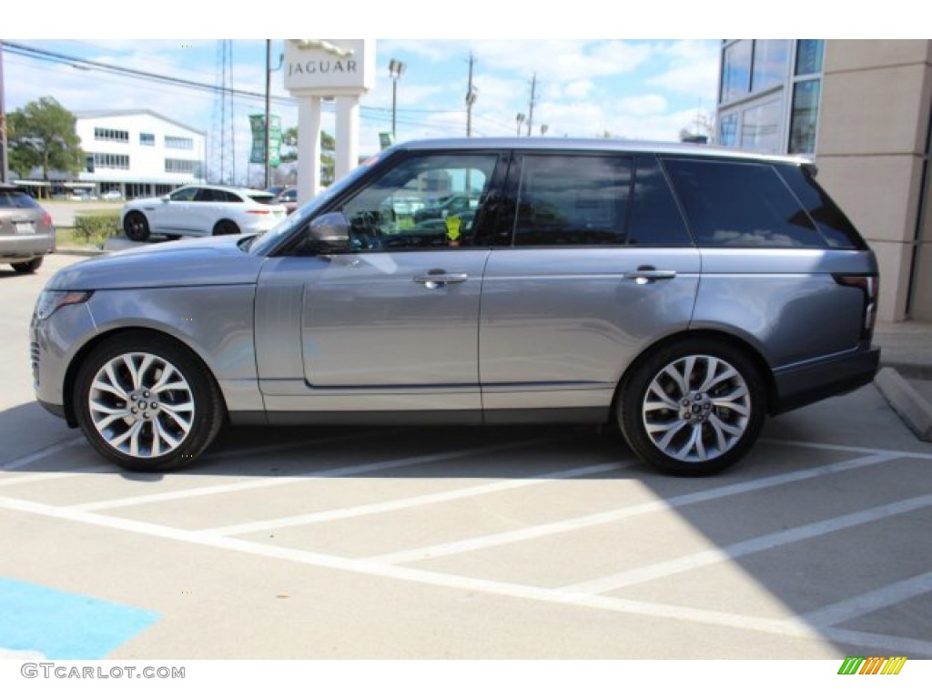 2020 Range Rover HSE - Eiger Gray Metallic / Ebony photo #6