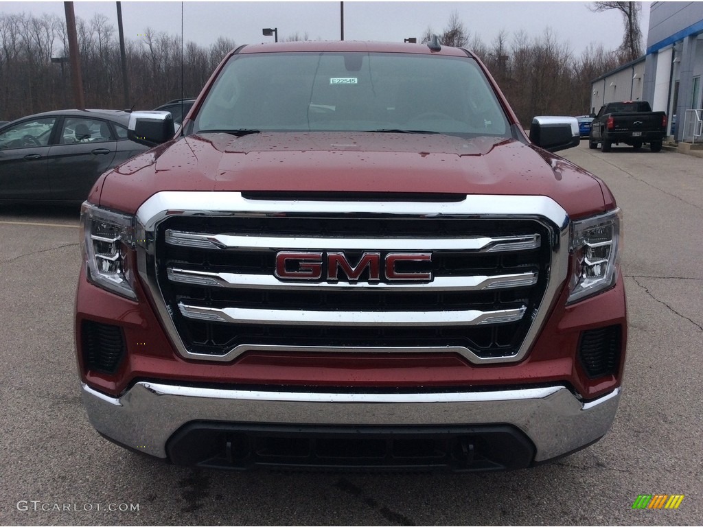 2020 Sierra 1500 SLE Double Cab 4WD - Red Quartz Tintcoat / Jet Black photo #4