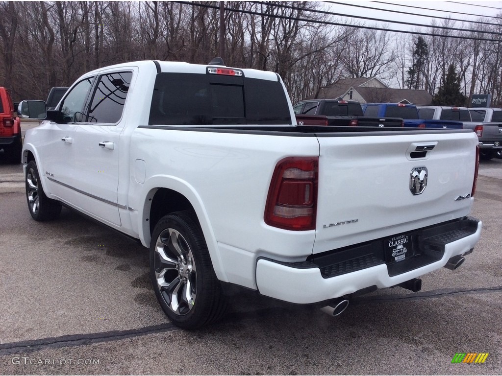 2020 1500 Limited Crew Cab 4x4 - Bright White / Indigo/Frost photo #7