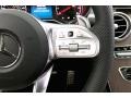 2020 Mercedes-Benz C Saddle Brown/Black Interior Steering Wheel Photo