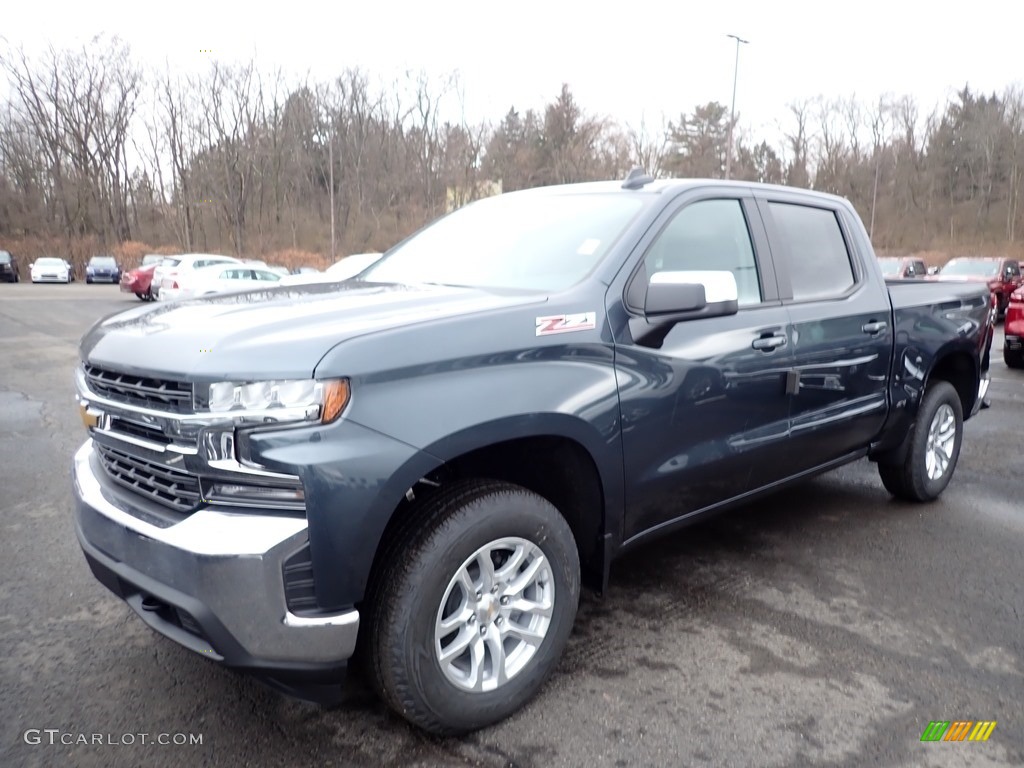 2020 Silverado 1500 LT Z71 Crew Cab 4x4 - Shadow Gray Metallic / Jet Black photo #1