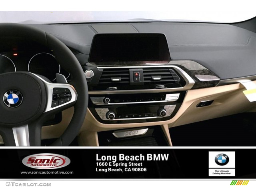 2020 X3 sDrive30i - Dark Graphite Metallic / Canberra Beige/Black photo #5