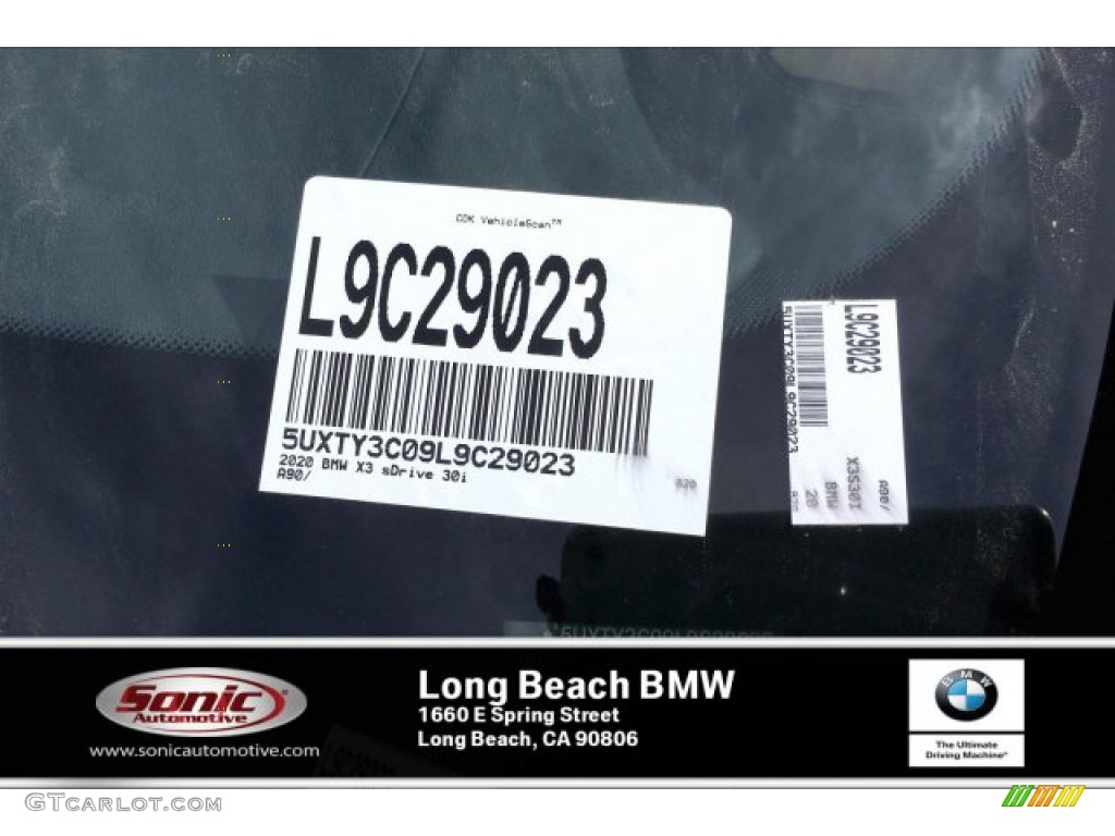 2020 X3 sDrive30i - Dark Graphite Metallic / Canberra Beige/Black photo #11