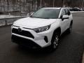 Super White - RAV4 XLE Premium AWD Photo No. 44