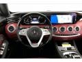 designo Bengal Red/Black 2019 Mercedes-Benz S 560 4Matic Coupe Dashboard