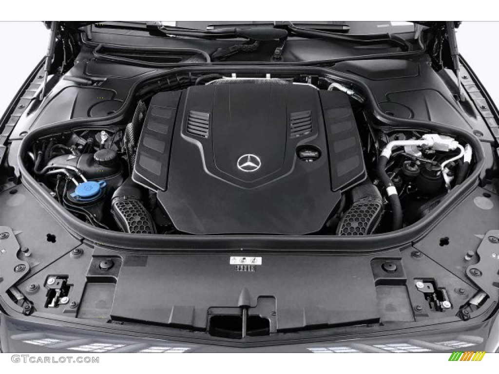 2019 Mercedes-Benz S 560 4Matic Coupe 4.0 Liter biturbo DOHC 32-Valve VVT V8 Engine Photo #137396964