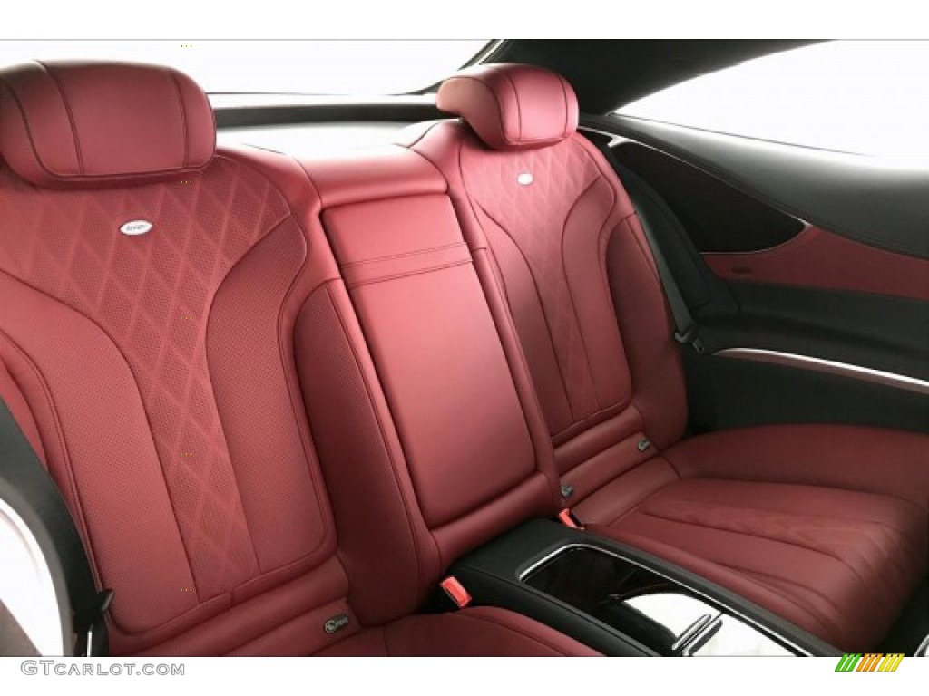 designo Bengal Red/Black Interior 2019 Mercedes-Benz S 560 4Matic Coupe Photo #137397048