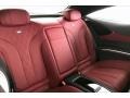 designo Bengal Red/Black Rear Seat Photo for 2019 Mercedes-Benz S #137397048