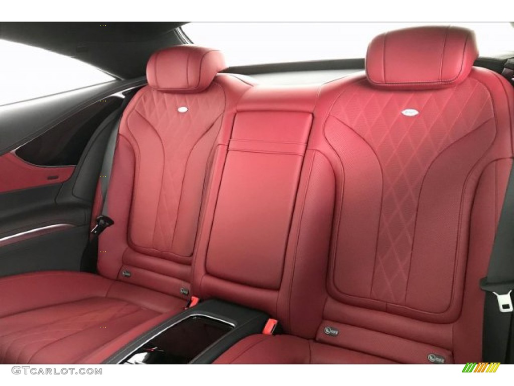 designo Bengal Red/Black Interior 2019 Mercedes-Benz S 560 4Matic Coupe Photo #137397093