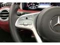 designo Bengal Red/Black Steering Wheel Photo for 2019 Mercedes-Benz S #137397156