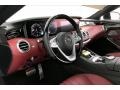 2019 Mercedes-Benz S designo Bengal Red/Black Interior Front Seat Photo