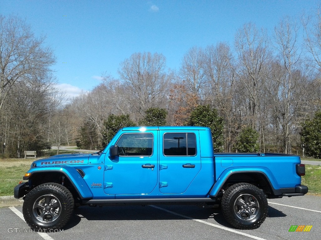 Hydro Blue Pearl Jeep Gladiator
