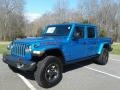 2020 Hydro Blue Pearl Jeep Gladiator Rubicon 4x4  photo #2