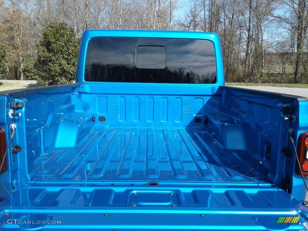 2020 Gladiator Rubicon 4x4 - Hydro Blue Pearl / Black photo #8