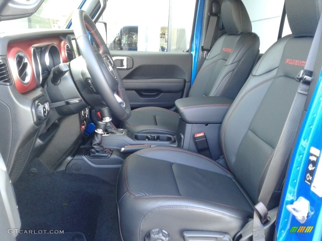 2020 Gladiator Rubicon 4x4 - Hydro Blue Pearl / Black photo #11