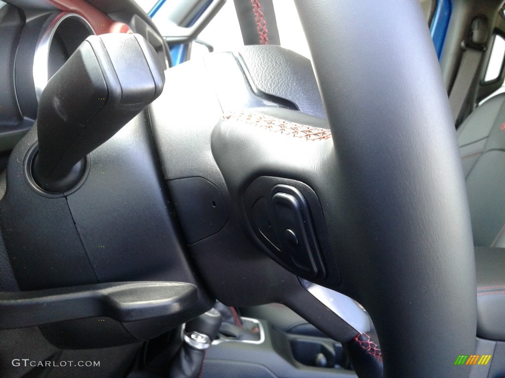 2020 Gladiator Rubicon 4x4 - Hydro Blue Pearl / Black photo #13