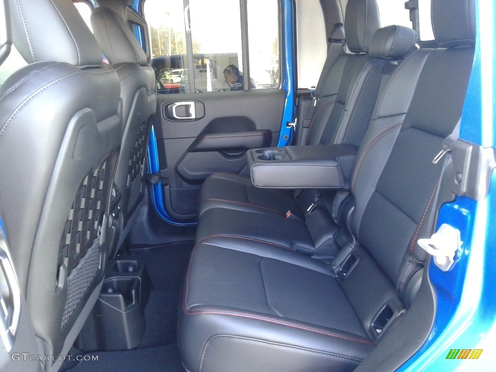 2020 Gladiator Rubicon 4x4 - Hydro Blue Pearl / Black photo #14