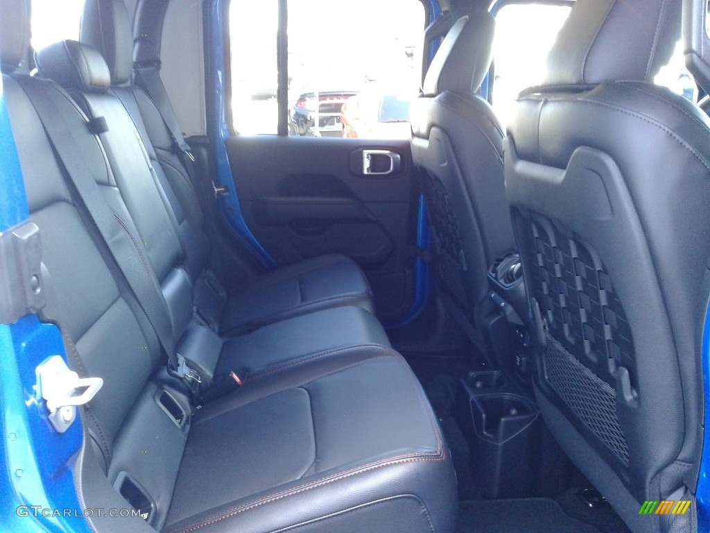 2020 Gladiator Rubicon 4x4 - Hydro Blue Pearl / Black photo #16