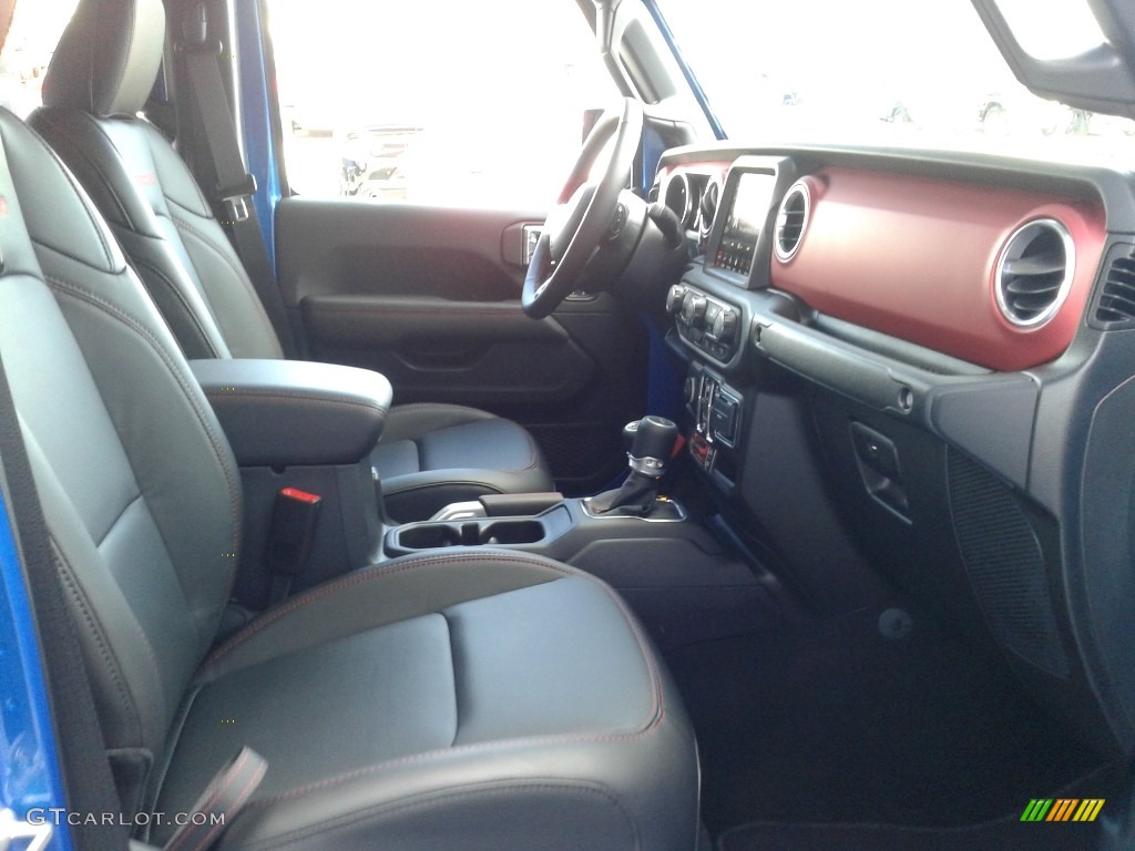 2020 Gladiator Rubicon 4x4 - Hydro Blue Pearl / Black photo #17