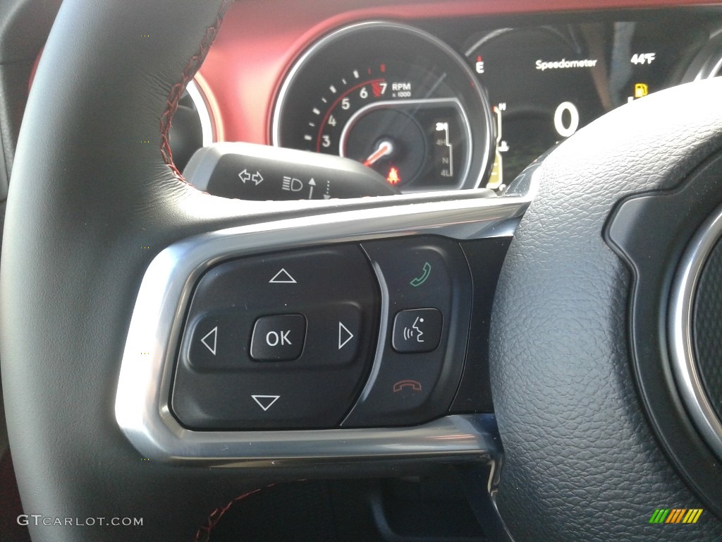 2020 Gladiator Rubicon 4x4 - Hydro Blue Pearl / Black photo #19