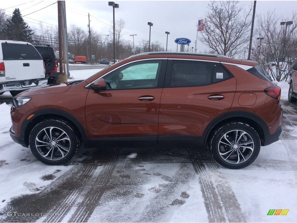 Burnished Bronze Metallic 2020 Buick Encore GX Select AWD Exterior Photo #137402064
