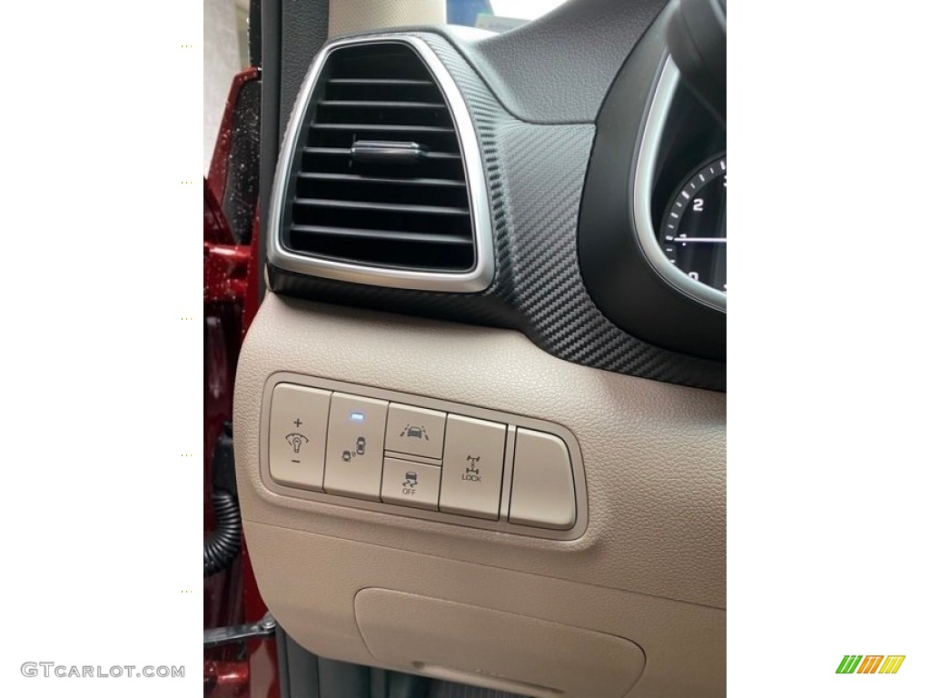 2020 Tucson SEL AWD - Gemstone Red / Beige photo #12